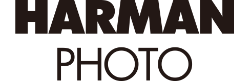 HARMAN PHOTO MASTER LOGO - STACKED - CMYK BLACK